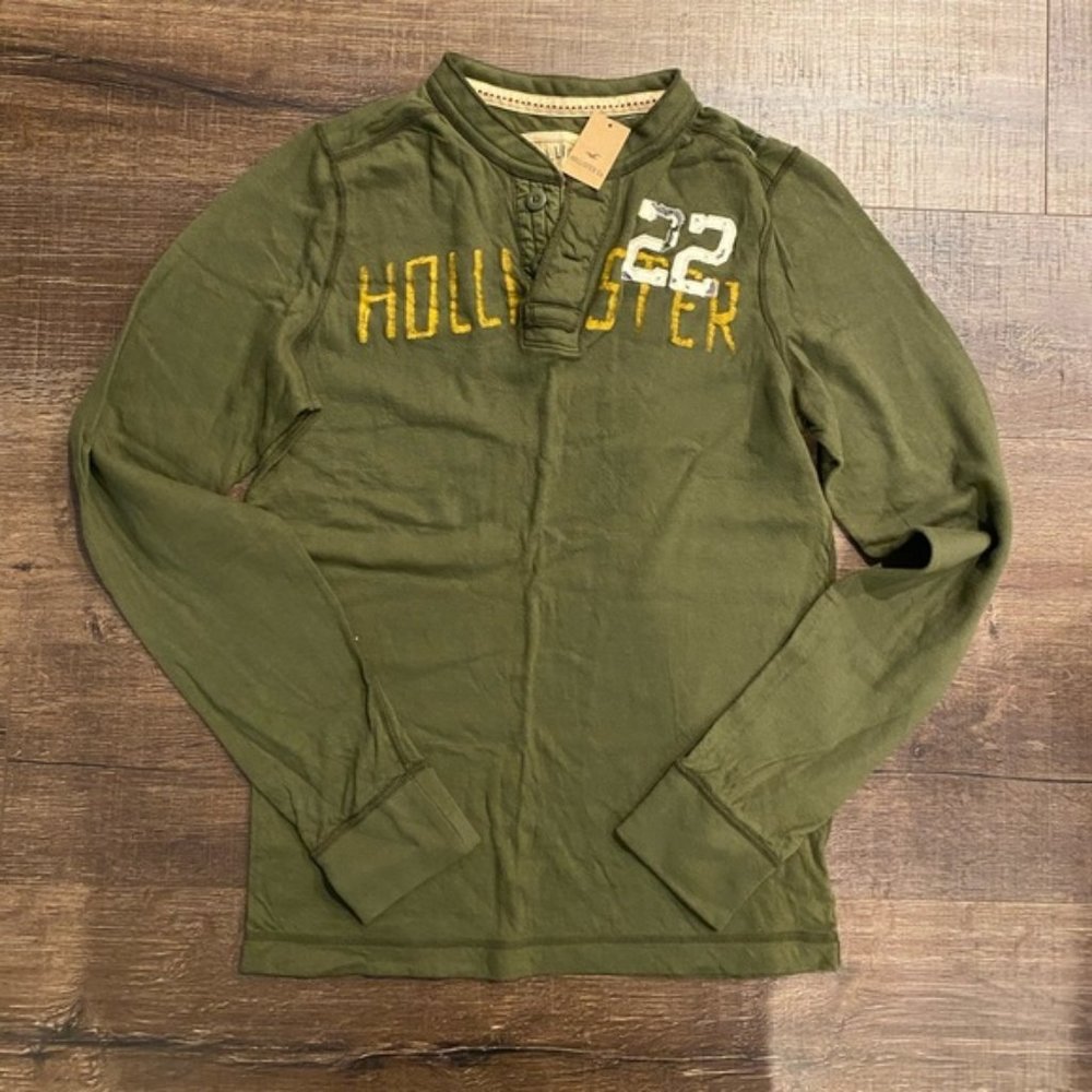 Hollister | Men’s Long Sleeve Henley